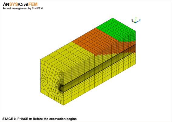 Túneles en CivilFEM - Ej 2_3