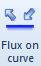 8. Flux on curve button