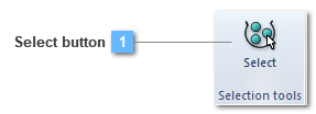 Selection tools toolbar
