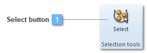 Selection tools toolbar