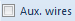 12. Aux. wires check