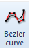 5. Bezier curve button