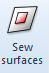 9. Sew surfaces button