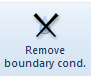 2. Remove boundary cond. button