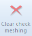 3. Clear check meshing button