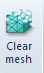 3. Clear mesh button