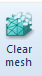 2. Clear mesh button