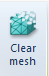 3. Clear mesh button